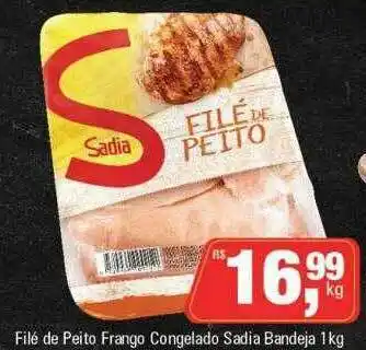 Supermercados Alvorada Filé De Peito Frango Congelado Sadia oferta