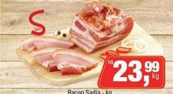Supermercados Alvorada Bacon Sadia oferta