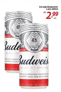 Comper Cerveja Budweiser Lata oferta