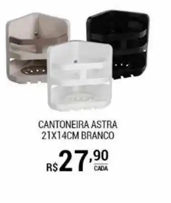 Cantoneira Astra 21x14cm Branco