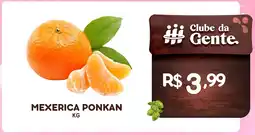 São Roque Supermercados Mexerica ponkan oferta