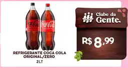 São Roque Supermercados Refrigerante coca cola original/zero oferta