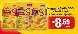 São Roque Supermercados Nuggets Sadia oferta