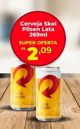 Semar Supermercado Cerveja Skol Pilsen Lata oferta