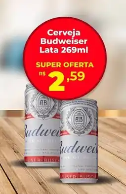 Semar Supermercado Cerveja Budweiser Lata oferta