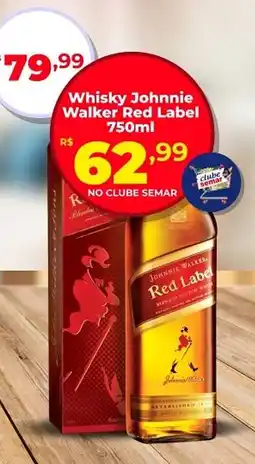 Semar Supermercado Whisky Johnnie Walker Red Label oferta