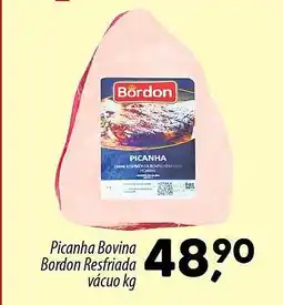 Asun Picanha Bovina Bordon Resfriada vácuo oferta