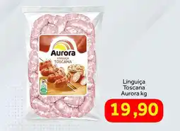 Shibata Supermercados Linguiça Toscana Aurora oferta
