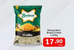 Shibata Supermercados Batata Bem Brasil Crinkle oferta