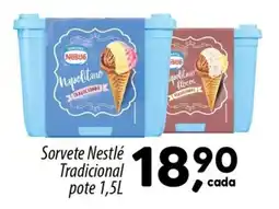 Asun Sorvete Nestlé Tradicional pote oferta