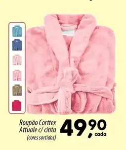 Asun Roupão Corttex Attuale c/cinta (cores sortidos) oferta