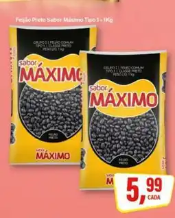 Rede Supermarket Feijão Preto Sabor Máximo Tipo 1 - 1Kg oferta