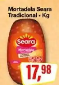 Rede Supermarket Mortadela Seara Tradicional oferta