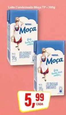 Rede Supermarket Leite Condensado Moça TP 395g oferta