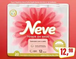 Rede Supermarket Papel Higiênico Neve Folha Dupla Neutro oferta