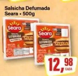 Rede Supermarket Salsicha Defumada Seara oferta