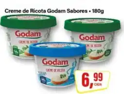 Rede Supermarket Creme de Ricota Godam Sabores oferta