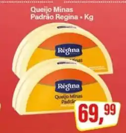 Rede Supermarket Queijo Minas Padrão Regina oferta
