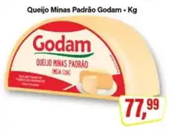 Rede Supermarket Queijo Minas Padrão Godam oferta