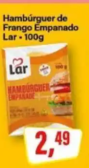 Rede Supermarket Hambúrguer de Frango Empanado Lar oferta