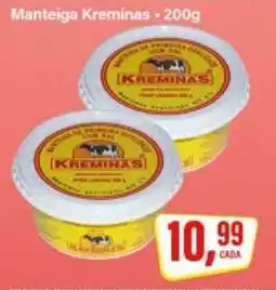 Rede Supermarket Manteiga Kreminas oferta
