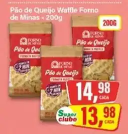 Rede Supermarket Pão de Queijo Waffle Forno de Minas - 200g oferta