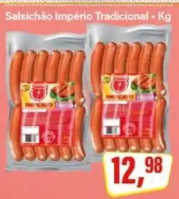 Rede Supermarket Salsichão Império Tradicional oferta