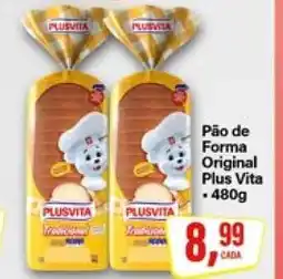 Rede Supermarket Pão de Forma Original Plus Vita oferta