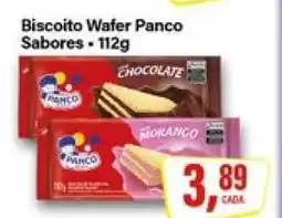 Rede Supermarket Biscoito Wafer Panco Sabores oferta