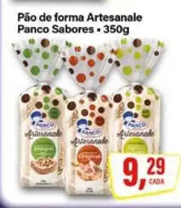 Rede Supermarket Pão de forma Artesanale Panco Sabores - 350g oferta