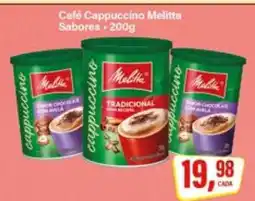 Rede Supermarket Café Cappuccino Melitta Sabores oferta