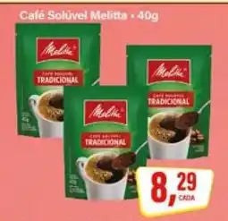 Rede Supermarket Café Solúvel Melitta oferta