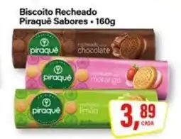 Rede Supermarket Biscoito Recheado Piraquê Sabores oferta