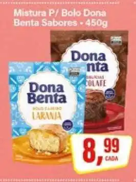Rede Supermarket Mistura p/ Bolo Dona Benta Sabores oferta