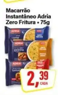 Rede Supermarket Macarrão Instantâneo Adria Zero Fritura 75g oferta