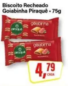 Rede Supermarket Biscoito Recheado Goiabinha Piraquê oferta