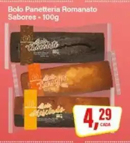 Rede Supermarket Bolo Panetteria Romanato Sabores oferta