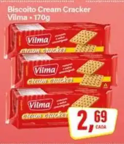 Rede Supermarket Biscoito Cream Cracker Vilma oferta
