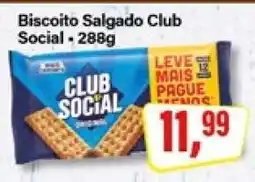 Rede Supermarket Biscoito Salgado Club Social oferta
