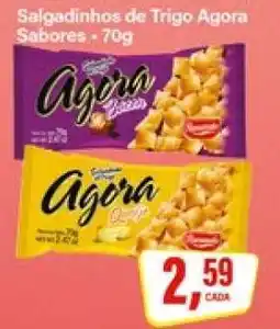 Rede Supermarket Salgadinhos de Trigo Agora Sabores oferta