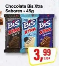 Rede Supermarket Chocolate Bis Xtra Sabores oferta