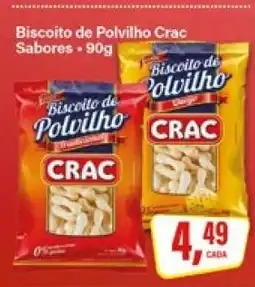 Rede Supermarket Biscoito de Polvilho Crac Sabores oferta