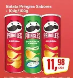 Rede Supermarket Batata Pringles Sabores oferta