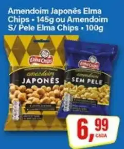 Rede Supermarket Amendoim Japonês Elma Chips ou Amendoim S/ Pele Elma Chips oferta