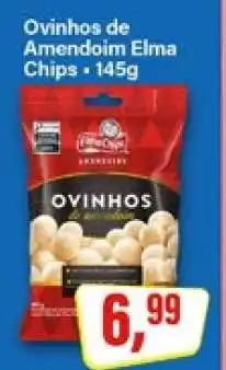 Rede Supermarket Ovinhos de Amendoim Elma Chips oferta