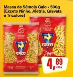 Rede Supermarket Massa de sêmola Galo oferta