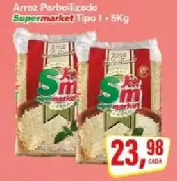 Rede Supermarket Arroz Parboilizado Supermarket Tipo 1 oferta