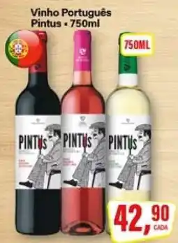 Rede Supermarket Vinho Português Pintus oferta