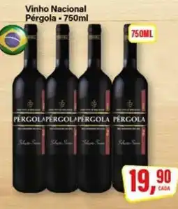 Rede Supermarket Vinho Nacional Pérgola - 750ml oferta