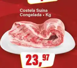 Rede Supermarket Costela suína congelada oferta